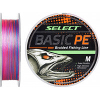 Шнур Select Basic PE 150m (різнокол.) 0.22mm 30lb/13.6kg
