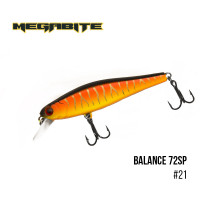 Воблер Megabite Balance 72 SP 72mm 6.9g до 1m 21