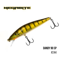 Воблер Megabite Dandy 90мм 11.4g до 1м 244