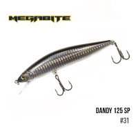 Воблер Megabite Dandy 90мм 11.4g до 1м 31