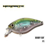Воблер Megabite Booby 50mm 9.4g 0.7m 6
