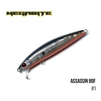 Воблер Megabite Assassin 80 F 80mm 7.8g до 0.4m 1