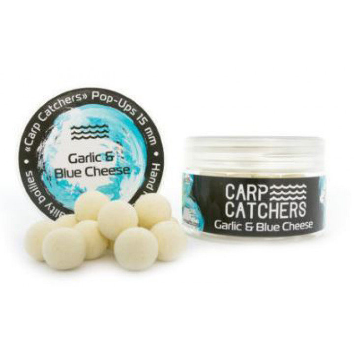 Бойлы Carp Catchers Pop-Up Garlic&Blue Cheese 15mm