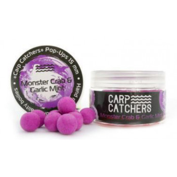 Бойлы Carp Catchers Pop-Up Monster Crab&Garlic Mint 15mm