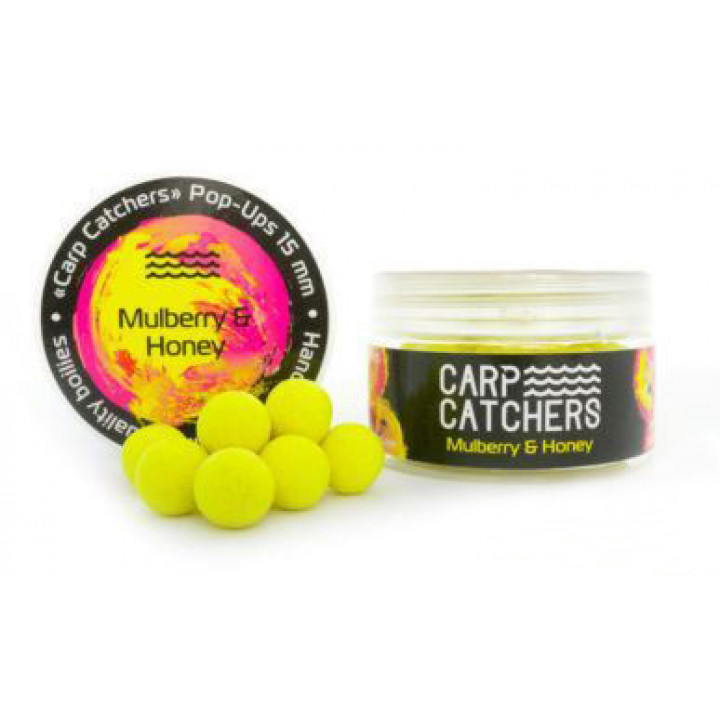 Бойли Carp Catchers Pop-Up Mulberry Honey 15mm