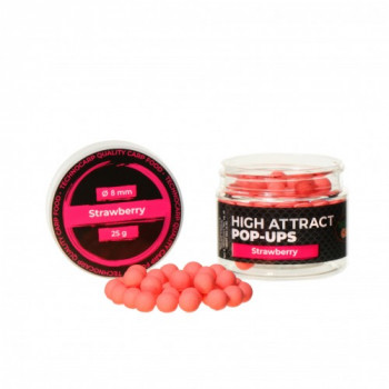 Бойлы Технокарп Pop-Up Strawberry 8mm 25g