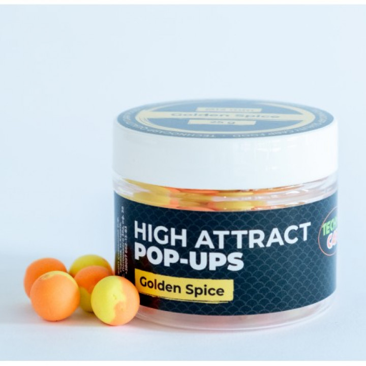 Бойли Технокарп Pop-Up 10мм 25g Golden Spices