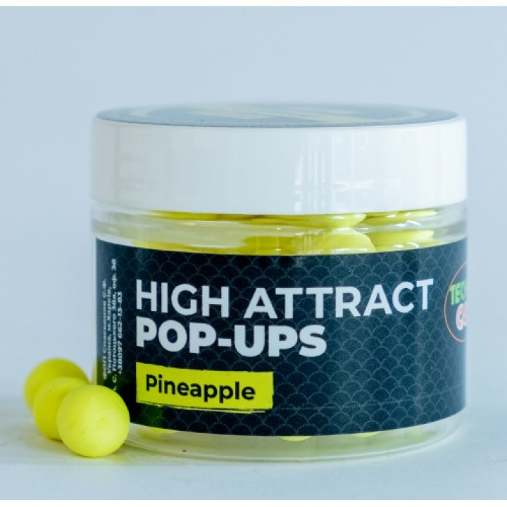 Бойлы Технокарп Pop-Up 10mm 25g Pineapple