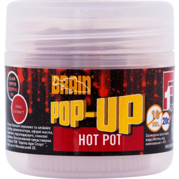 Бойли Brain Pop-Up F1 Hot pot (спеції) 10мм 20g