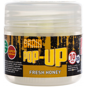 Бойлы Brain Pop-Up F1 Fresh Honey (мёд с мятой) 10 mm 20 gr