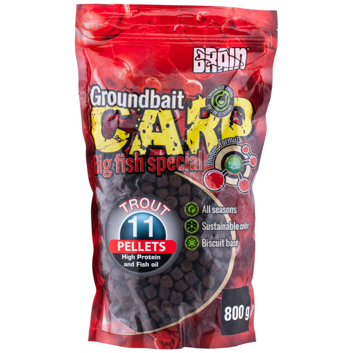 Пеллетс Brain Carp Pellets 4mm 800g