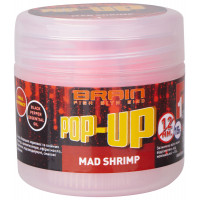 Бойлы Brain Pop-Up F1 Mad Shrimp (креветка/специи) 12mm 15g