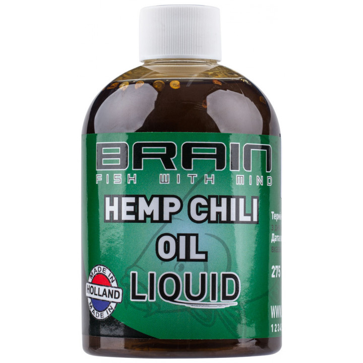 Ліквід Brain Hemp Oil + Chili Liquid 275 ml