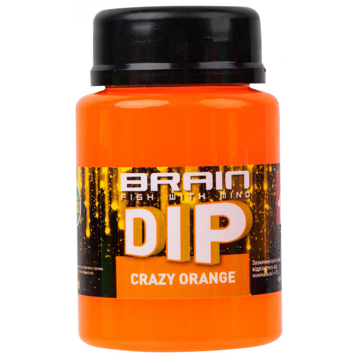 Діп для бойлів Brain F1 Crazy orange (апельсин) 100ml