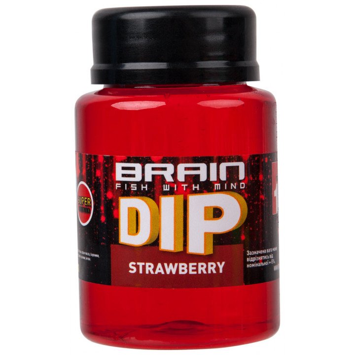 Дип для бойлов Brain F1 Strawberry (клубника) 100ml