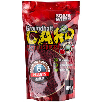 Пеллетс Brain Robin Red 6mm, 0.8kg