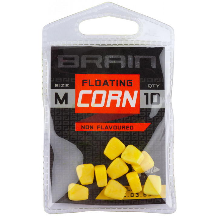 Кукурудза Brain Fake Floating Corn Non Flavoured Розмір-M ц:жовтий