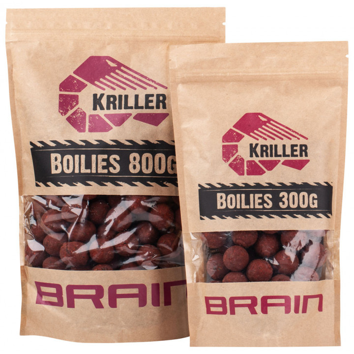 Бойлы Brain Kriller (кальмар/специи) 20mm 800g