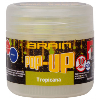 Бойли Brain Pop-Up F1 Tropicana (манго) 10мм 20g