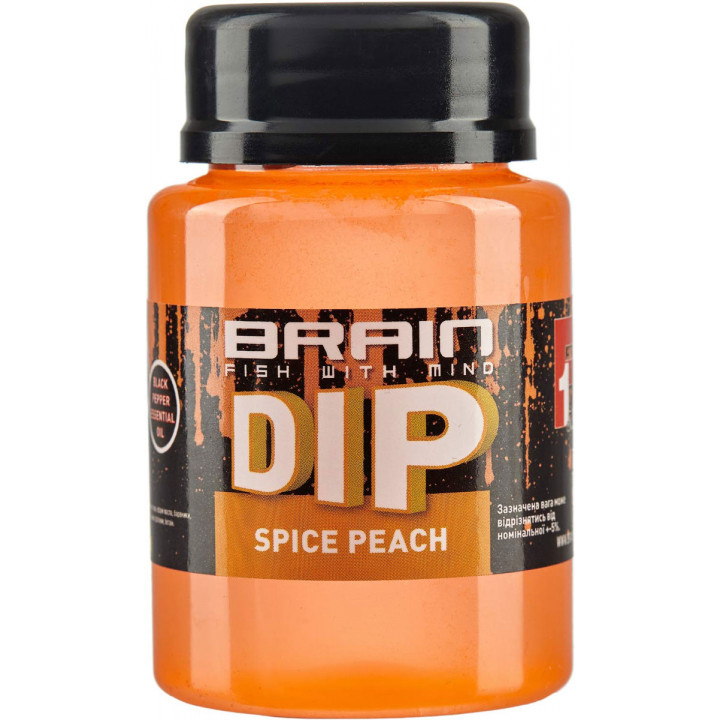 Діп для бойлів Brain F1 Spice Peach (персик/спеції) 100ml