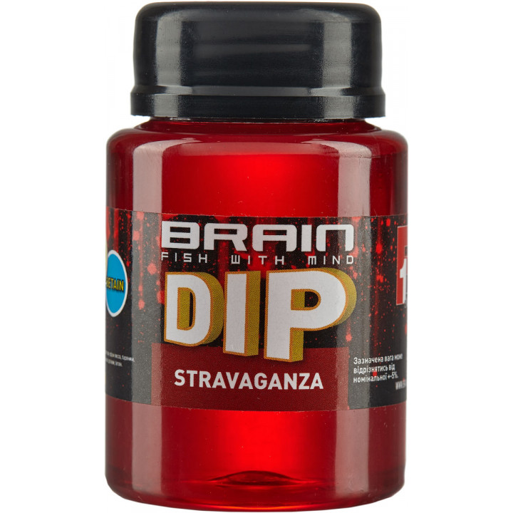 Діп для бойлів Brain F1 Stravaqanza (полуниця/ікра) 100ml