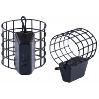 Кормушка Brain фидерная S 4x13 ячеек крашенная (ц.:черный) 40g