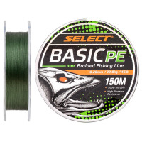 Шнур Select Basic PE 150m (темн-зел.) 0.26mm 45lb/20.8kg