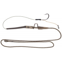 Оснастка карповая Select C-11 "Клипса усиленная" без груза 1 крючок #4 (под бойл)