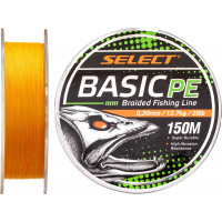 Шнур Select Basic PE 150m (оранж.) 0.20mm 28LB/12.7kg