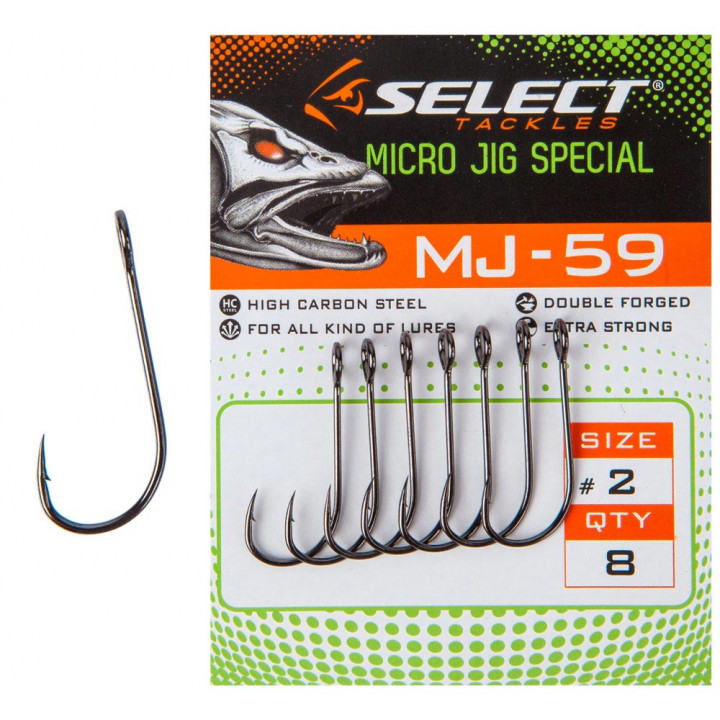 Гачок Select MJ-59 Micro Jig Special #8 (10 шт/уп)