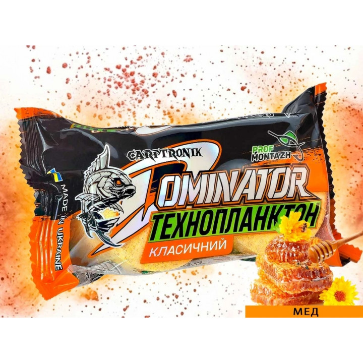 Технопланктон ProfMontazh DOMINATOR Classic (2х90g) Мед
