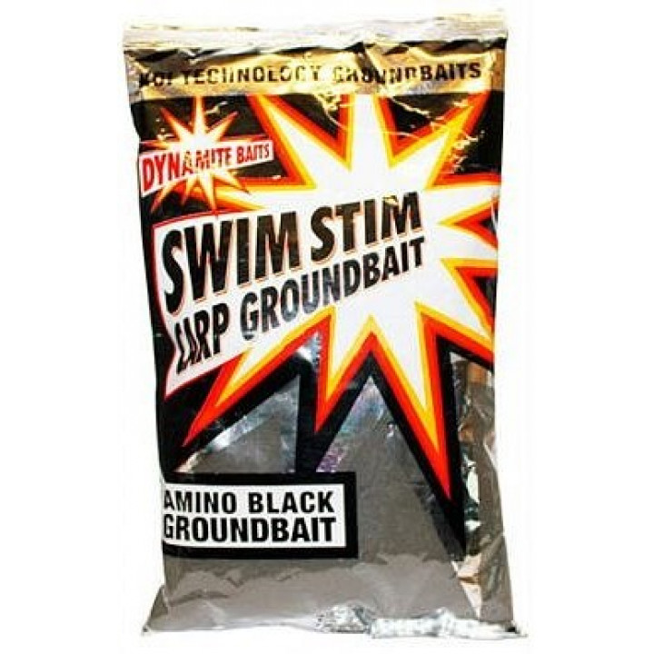 Прикормка Dynamite Baits Swim Stim Groundbait 900g Чёрный