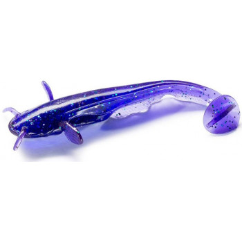 Силикон FishUp Catfish 2" (10шт) #060 - Dark Violet/Peacock & Silver