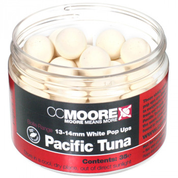 Бойлы CC Moore Pacific Tuna White Pop Ups 13-14mm (35)