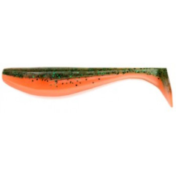 Силікон FishUp Wizzle Shad 3 8шт #205 - Watermelon/Flo Orange
