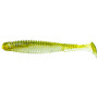 Силикон FishUp U-Shad 4" (8шт) #202 - Green Pumpkin/Pearl