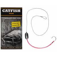 Плавающий поводок ProfMontazh Catfish для ловли сома (1 крючок)