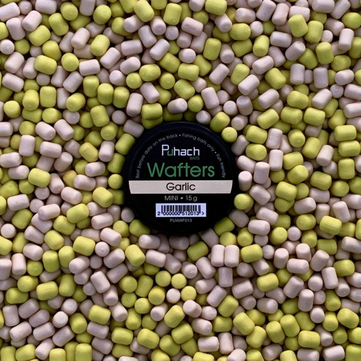 Бойлы Puhach Baits Wafters MINI - Garlic (Чеснок)