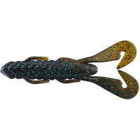 Силикон Gambler Burner Craw 4" 7шт. 100mm 9g June Bug Green Pumpkin Gold Tip