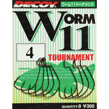 Крючок Decoy Worm 11 Tournament