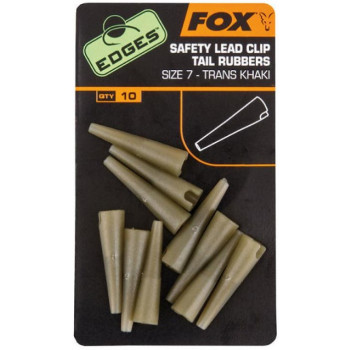 Конус Fox Edges Size 7 Lead Clips Tail Rubbers Khaki