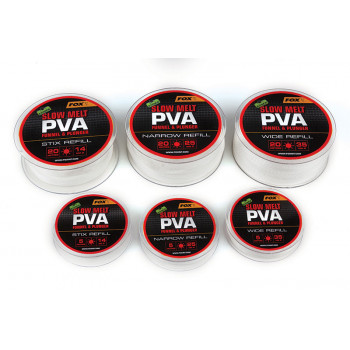 Змінний рукав PVA Fox Edges Slow Melt Refills 25mm Narrow 20m