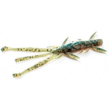 Силикон FishUp Shrimp 4.5" (7pcs.), #017 - Motor Oil Pepper