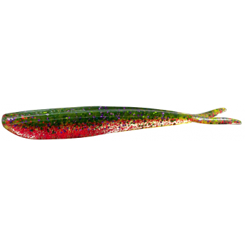 Силикон LUNKER CITY Fin-S Fish 10шт/уп 4" #266 Green Mojo