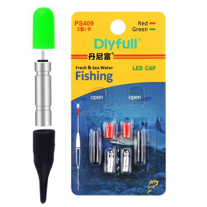 Светлячок Dlyfull PS409 для поплавка HF зелёный