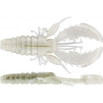 Силікон Westin CreCraw Creaturebait 4шт. 10cm 12g Glow White