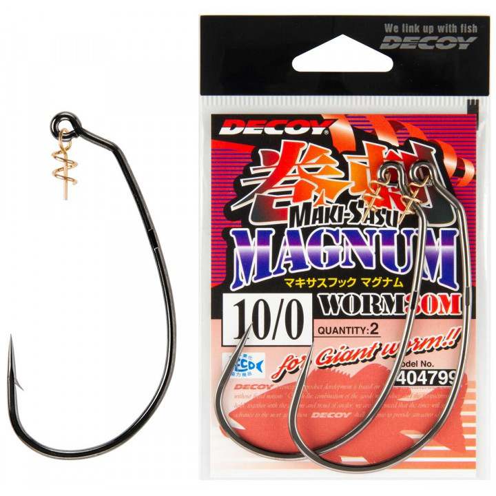 Крючок Decoy Worm 30M Maki-Sasu Hook Magnum