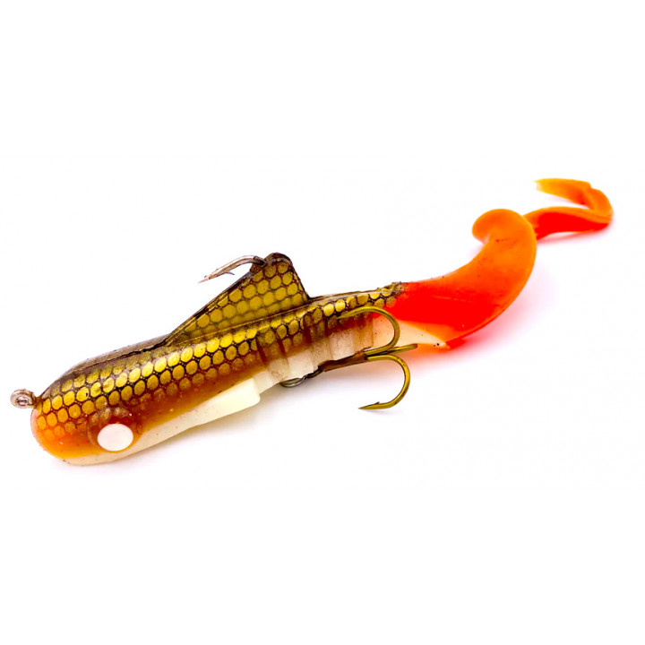 Силикон Musky Innovations Spring Bull Dawg 6" #Holo Walleye