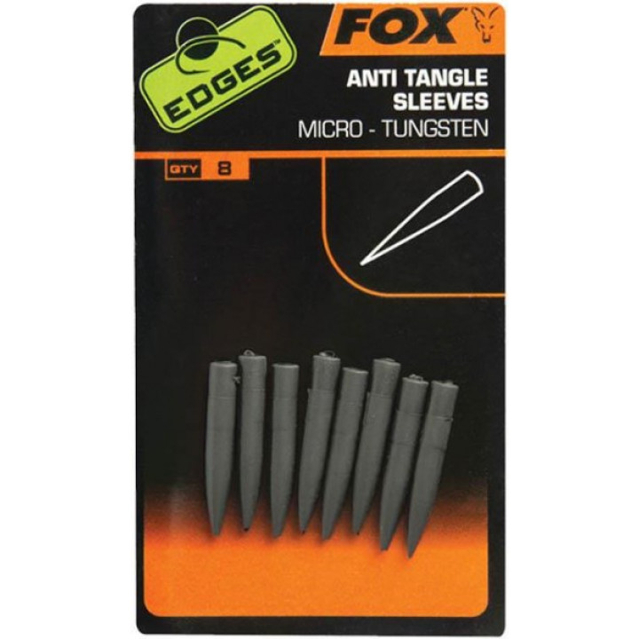 Конус для поводка утяжеленный Fox Edges Tungsten Anti-tangle Sleeve Micro 8шт