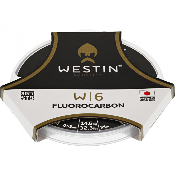 Флюорокарбон Westin W6 ST5 Fluorocarbon 1.05mm 53.5kg 20m